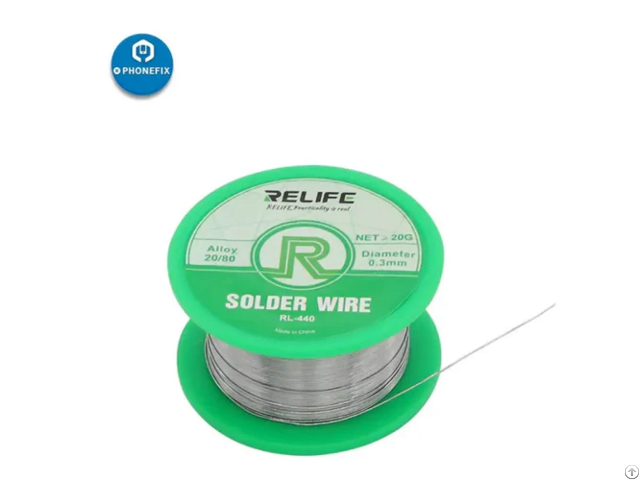 Relife No Clean Active Rosin Soldering Wire 0 3 0 4 0 5 0 6mm 20g