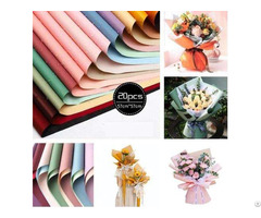 Custom Flower Gift Wrapping Paper Florist Art Wedding Waterproof