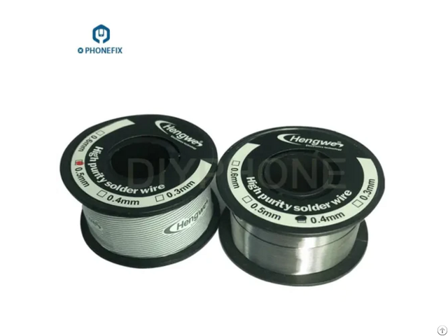 High Purity No Clean Rosin Core Solder Wire Reel For Phone Repair Tool