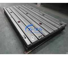 Cast Iron T Slotted Floor Plates