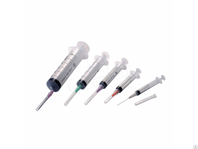Disposable Medical Sterile Injection Plastic Syringe