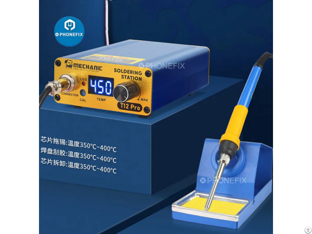 Mechanic T12 Pro Intelligent Digital Soldering Station 72w 100 240v