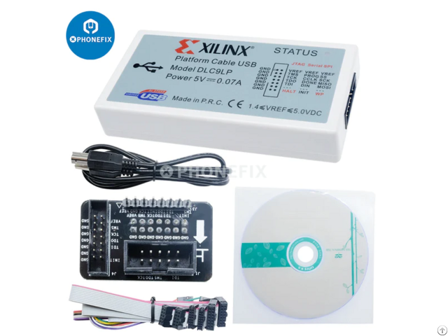 Xilinx Platform Cable Usb Fpga Cpld Jtag Programmer Dlc10