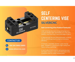 Self Centering Vise Silvercnc