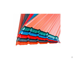 Color Coated Corrugated Steel Plate