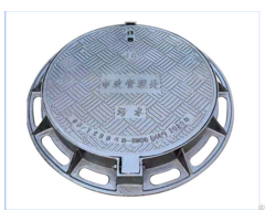 C250 Cast Iron Manhole Covers Pavement Municipal Road Construction