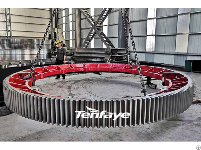 Large Girth Gear For Rotary Kiln