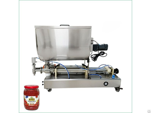 U Type Pneumatic Chili Sauce Filling Machine