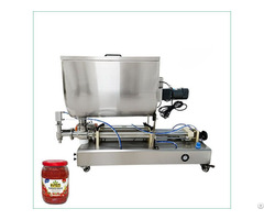 U Type Pneumatic Chili Sauce Filling Machine