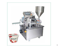 Commercial Yogurt Cup Filling And Sealing Machine