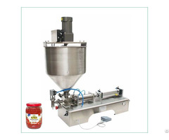 Small Scale Tomato Paste Chili Sauce Filling Machine