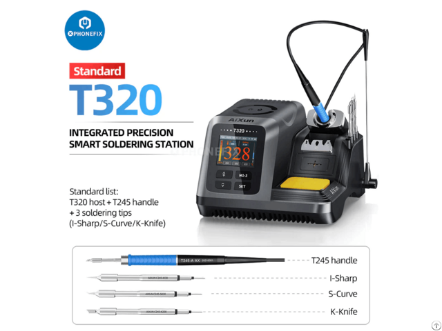 Aixun T320 Smart Precision Soldering Station With T245 210 Handle