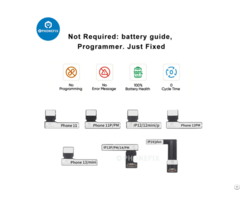 Pre Programmed Battery Tag On Flex Cable For Iphone 11 14 Pro Max