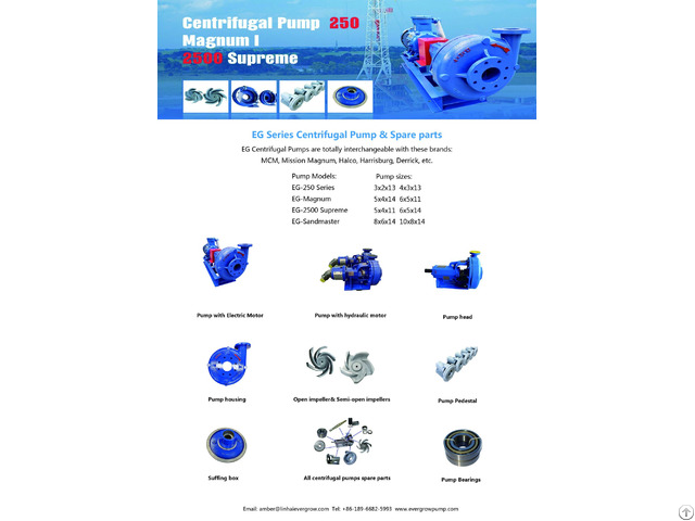 Mission Centrifugal Pumps And Spare Parts