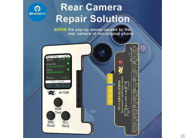Ay A108 Rear Camera Tag On Repair Fpc For Iphone 12 15 Series