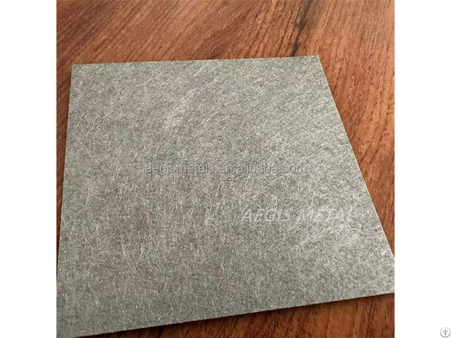 Ni201 Ni200 0 25 0 4 Mm Thickness Pure Nickel Sintered Fiber Felt