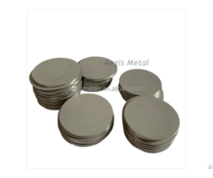 Inconel 600 625 Alloy Sintered Porous Filter Sheet 17 Mm Diameter Disc