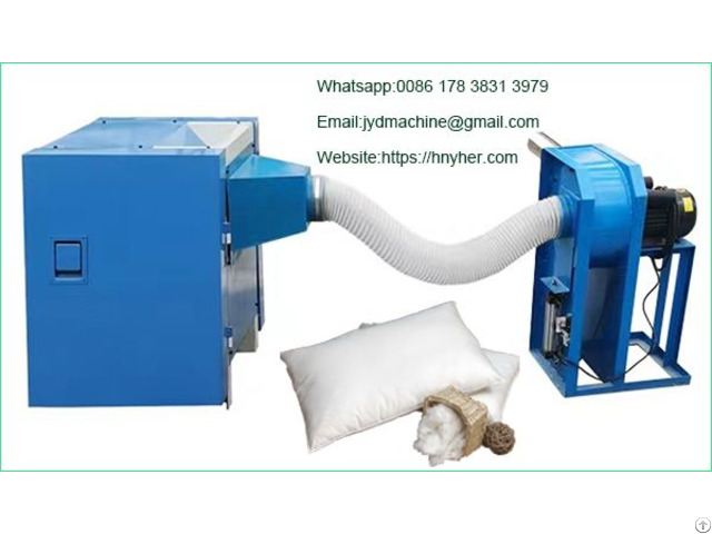 Automatic Fluffy Fiber Pillow Cotton Filling Machine For Sale