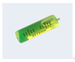 Tubular Glass Spirit Bubble Level Vials