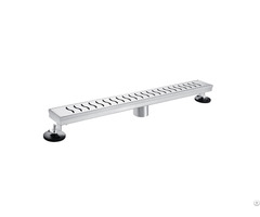 Custom Curbless Shower With Linear Drain