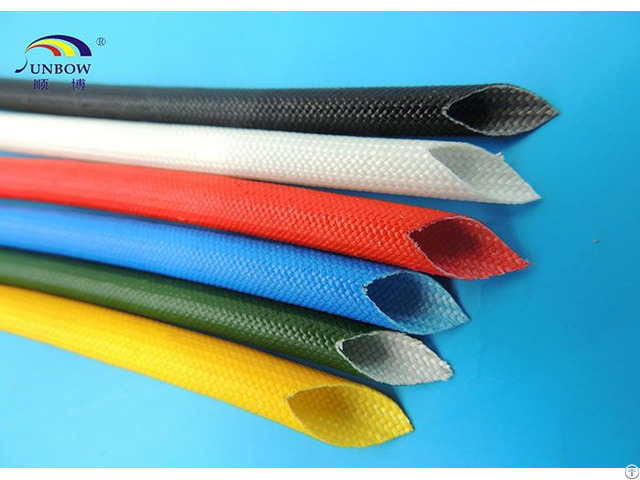 Ul Flame Retardant Fiberglass Sleeving Coated Silicone Resin