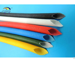Ul Flame Retardant Fiberglass Sleeving Coated Silicone Resin