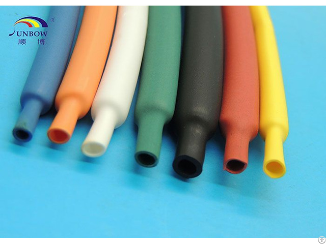 Black Single Dual Heat Shrink Insulating Tube Fire Resistance