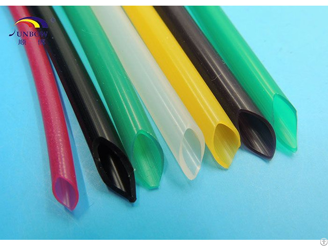 300v 600v Transparent Silicone Rubber Tube Electrical Insulation