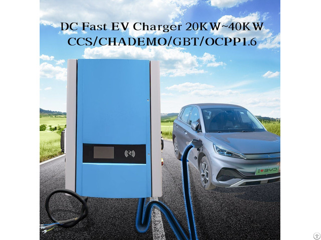 Fast Charging Electric Vehicle Car 30kw Ev Charger Station