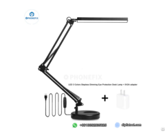 Led Eye Protection Desk Metal Swing Arm Table Lamp