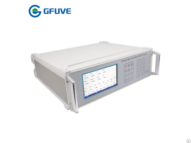 Gf102 High Precision Portable Single Phase Energy Meter Test Bench