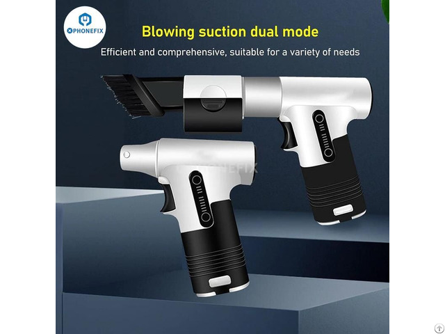Electric Turbofan Handheld Blowing Suction Dust Removal Cooling Fan