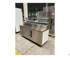 Factory Direct Selling Sus304 Commercial Salad Work Table