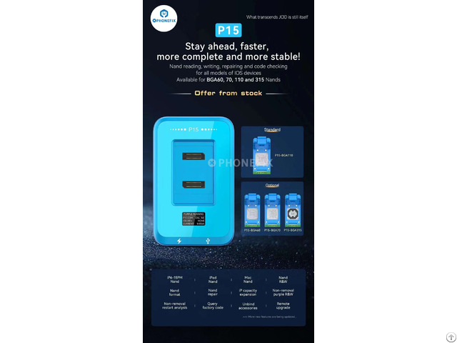 Jcid P15 Nand Programmer For Iphone 6 15 Pro Max Ipad Mac Hard Drive