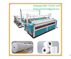 Automatic Toilet Tissue Paper Rewinding Machine