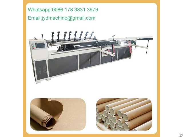 High Speed Paper Tube Core Cutting Machine With Multi Cutters