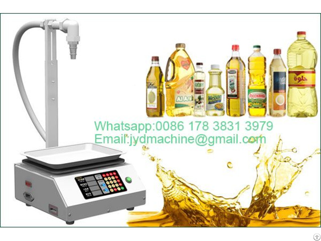 Csy L17 Liquid Bottle Filler Oil Filling Machine With Diaphragm Pump