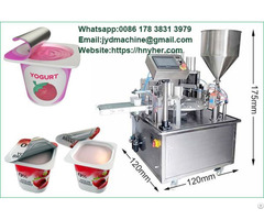 Automatic Rotary Yogurt Cup Filling And Sealing Machine Yt 300