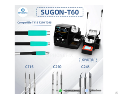Shuguang T60 Soldering Station With Tj8 Extender T210 T245 T115 Handle