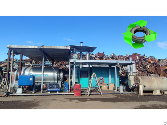 Waste Tire Recycling Machine Pyrolysis