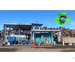 Waste Tire Recycling Machine Pyrolysis