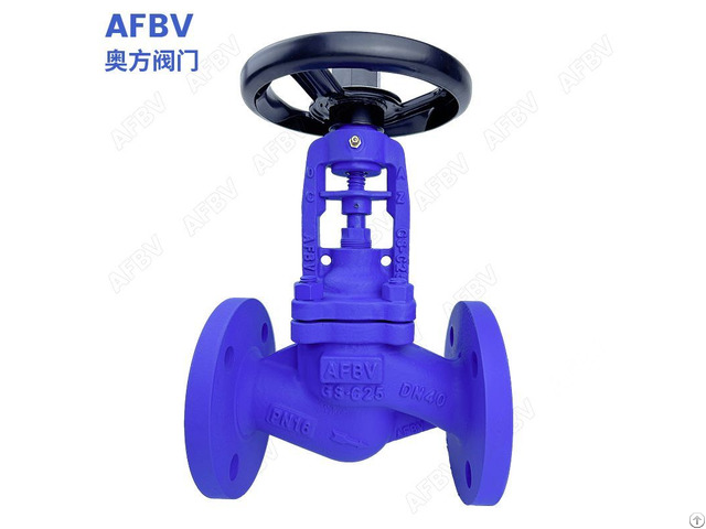 Cast Steel Bellow Seal Globe Valve