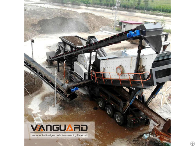 Mining Aggregate Stone Crushing Equipment Mobile Crusher For Making Sand And Gravel