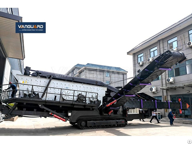 Hot Sale Portable Crawler Type Mobile Screening Plant