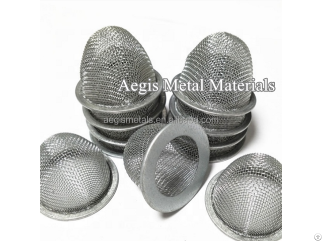 Square Hole 20 40 50 60 80 100 Mm Diameter Stainless Steel Mesh Filter Cap