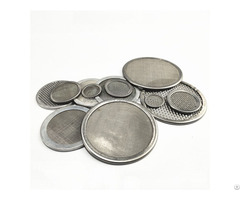 Stainless Steel Weave Wire Mesh Edge Filter Disc Panel
