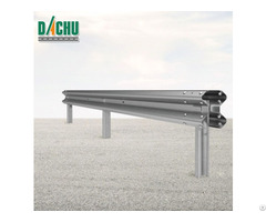 En1317 W Beam Traffic Crash Barrier For Road Safety