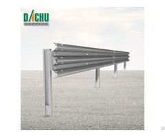 Aashto M180 Galvanized Thrie Beam Highway Guardrail