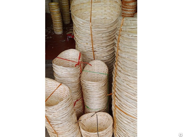 Woven Bamboo Storage Basket