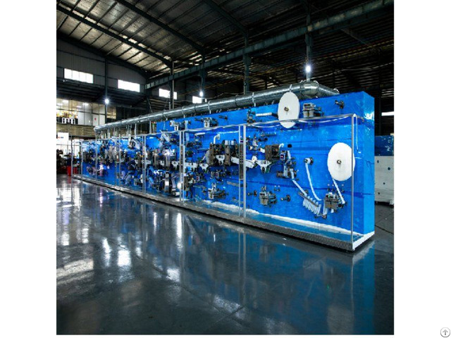 Low Cost Full Auto Adult Diaper Machine With Touch Screen
